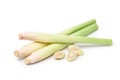 Close-up lemongrass with sliced