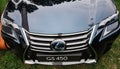 Close up on Lexus GS 450 front Poland, Wroclaw