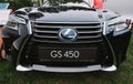 Close up on Lexus GS 450 front Poland, Wroclaw