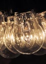 Close up of light bulbs Royalty Free Stock Photo