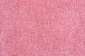 close up light pink microfiber texture. Cleaning rag fluffy cloth Royalty Free Stock Photo