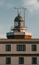 A close up of the lighthouse of Finisterre Royalty Free Stock Photo