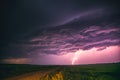 Close up with lightning with dramatic clouds composite image . Night thunder-storm Royalty Free Stock Photo