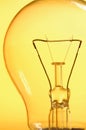 Close up of a ligth bulb Royalty Free Stock Photo