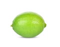 Close up Lime isolated on white background Royalty Free Stock Photo