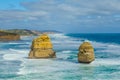 Close up of LimeStone Cliffs, 12 Apostles, Victoria, Australia