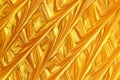 Gold metallic glitter paint swirls Royalty Free Stock Photo