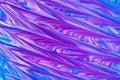 Pink and blue metallic glitter paint swirls Royalty Free Stock Photo