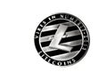 Close up litecoin isolated on white blackground Royalty Free Stock Photo