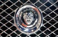 Close up logo of Jaguar on bumper Royalty Free Stock Photo