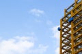 Close up look at construction site Royalty Free Stock Photo