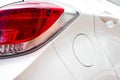 Close up look of a taillight Royalty Free Stock Photo