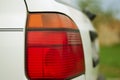 Close-up of Volkswagen VW Golf III (1993) taillight Royalty Free Stock Photo