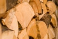 Close-up lumber wood Royalty Free Stock Photo