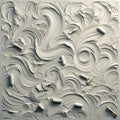 Elegant Silver Swirl Texture Background, AI Generated Royalty Free Stock Photo