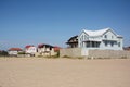 Luxury Beach Houses Sea. Beach House. Royalty Free Stock Photo