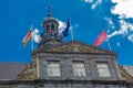 Close up of the Maastricht City hall and bell tower Royalty Free Stock Photo