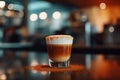 Close-up Macchiato, Coffee. AI Generated Royalty Free Stock Photo