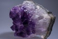 Close-Up Macro Amethyst Crystal