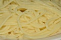 Full frame shot of spaghetti pasta noodles Royalty Free Stock Photo