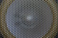 Close up of macro shot of a speaker Royalty Free Stock Photo