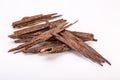 Close Up Macro Shot Of Sticks Of Agar Wood Or Agarwood Royalty Free Stock Photo