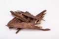 Close Up Macro Shot Of Sticks Of Agar Wood Or Agarwood Royalty Free Stock Photo