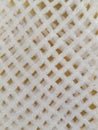 Close up macro texture of a white foam net Royalty Free Stock Photo