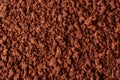 Close-up macro view of ground coffee, full frame Royalty Free Stock Photo