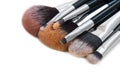 Close up make up brush