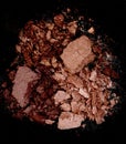 Close up of a make up powder