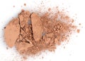 Close up of a make up powder