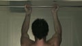 Close Up Of Man doing Pull Ups