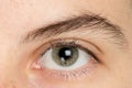 Close up man eye Royalty Free Stock Photo