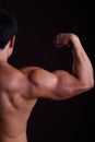 Close up of man's arm Royalty Free Stock Photo