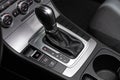 Close up of the manual gearbox Royalty Free Stock Photo