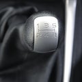 manual transmission gear lever knob Royalty Free Stock Photo