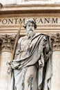 Statue of Saint Paul the Apostle - Vatican City Rome Royalty Free Stock Photo