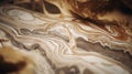 a close up of a marbled surface with a brown and white design on it\'s surface and a brown pillow on Royalty Free Stock Photo