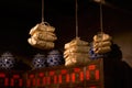 Close-up of medicinal materials in a Chinese traditional medicine shop Royalty Free Stock Photo