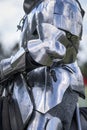 Close Up Of Medieval Knight`s Armour, Jousting Tournament