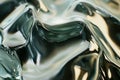 Close-up of melted glass texture, abstract, warped colors forming fluid, translucent shapes.