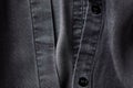Close up of Men`s shirt. Royalty Free Stock Photo