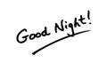 Good Night Royalty Free Stock Photo