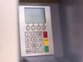 ATM numeric keyboard