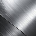 Close Up Metal Texture Background with Silver and Steel Effect and Patterned Surface Royalty Free Stock Photo