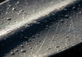 Water droplets are scattered across the surface, enhancing the texture Royalty Free Stock Photo