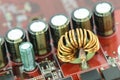 Close-up microcircuit Royalty Free Stock Photo