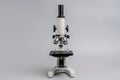 Close up of Microscope in a laboratory Royalty Free Stock Photo