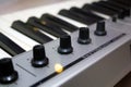 Close up MIDI Controller Royalty Free Stock Photo